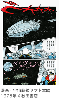 画・宇宙戦艦ヤマト本編 1975年 ©秋田書店 