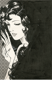 恋人岬表紙絵 1976年 ©集英社